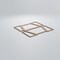 Ekena Millwork Large Greeley Decorative Fretwork Wood Wall Panels, Hickory, 23 3/8"W x 23 3/8"H x 3/8"T WALW24X24X0375GLYHI - alternate 2